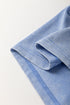 Mineral Wash Floral Applique Raw Edge Short Sleeve T Shirt Dress With Pockets